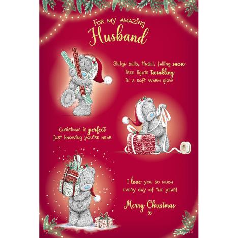 Amazing Husband Verse Poem Me to You Bear Christmas Card £2.49